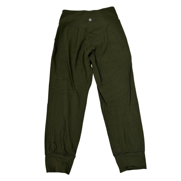lululemon athletica Pants - Lululemon Dark Olive Align Crop Jogger 23" Size 4 Athletic Workout